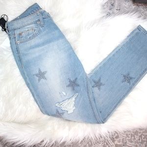 HUDSON Riley Crop Relaxed Straight Jeans